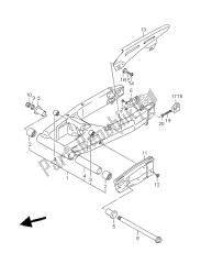 bras oscillant arrière