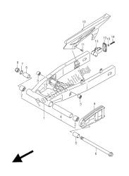 braccio oscillante posteriore (gsf650a-ua-sa-sua)