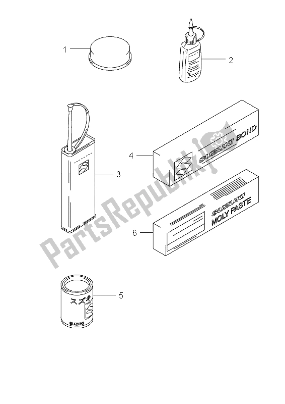 Todas as partes de Opcional do Suzuki UH 200 Burgman Executive 2011