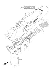 guardabarros trasero (lw-e33)