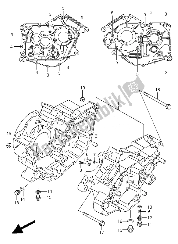 Alle onderdelen voor de Carter van de Suzuki VL 125 Intruder 2007