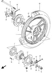 roue arrière