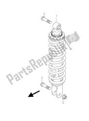 Rear shock absorber