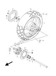 roda traseira (dl650 e19)