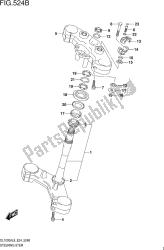 Fig.524b Steering Stem (dl1000xal8 E24)