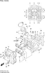 Fig.104a Cylinder Head (front)