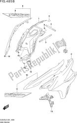 Fig.485b Side Cowling (dl650xa,dl650xaue)