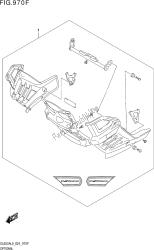 Fig.970f Optional (under Cowling Set) (dl650a,dl650aue)