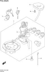 Fig.352a Lock Set (for Top Case,side Case)