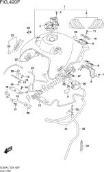 Fig.420f Fuel Tank (dl650xauel7 E24)