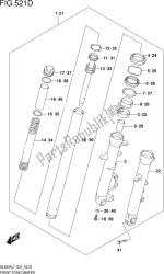 Fig.521d Front Fork Damper (dl650xauel7 E24)