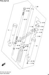 Fig.521a Front Fork Damper (dr-z125l9 E28)