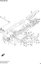 Fig.541a Rear Swingingarm (dr-z125l9 E28)