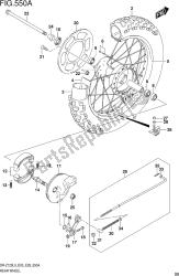 Fig.550a Rear Wheel (dr-z125l9 E28)