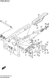 Rear Swingingarm (dr-z125ll8 E28)