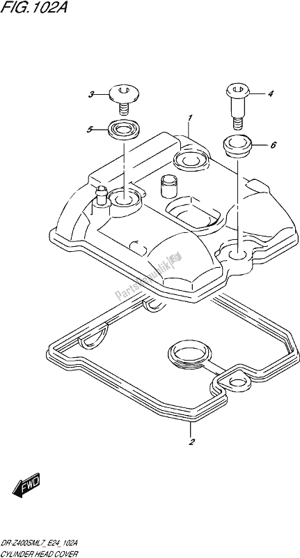 Wszystkie części do Cylinder Suzuki DR-Z 400 SM 2017