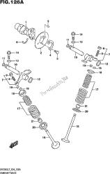 Fig.126a Camshaft/valve