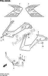 Fig.423a Fuel Tank Cover (019)