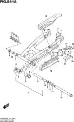 bras oscillant arrière