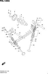 Fig.126a Camshaft/valve