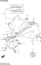 Fuel Tank Front Cover (gsx-r1000al8 E24) (for Yww)