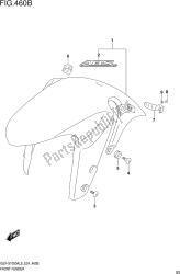 Fig.460b Front Fender (gsx-s1000azl8 E24)