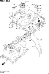 Fig.420a Fuel Tank (gsx-s125mll8 P24)