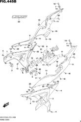 Fig.445b Frame Cover (gsx-s125mll8 P24) (for 291)