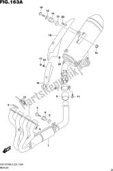 Fig.163a Muffler (gsx-s750al8 E24)