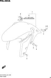Fig.460a Front Fender (gsx-s750yal9 E24)