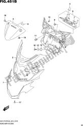 Fig.451b Headlamp Housing (gsx-s750zal9 E24)