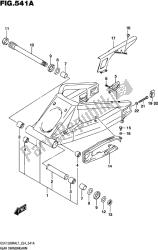 bras oscillant arrière