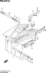 bras oscillant arrière