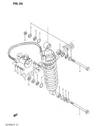 Rear shock absorber