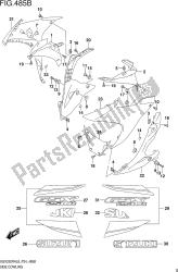 Fig.485b Side Cowling (gw250razl8 P24)