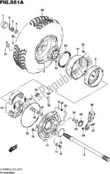 ruota posteriore rh