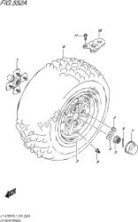 roue arrière gauche