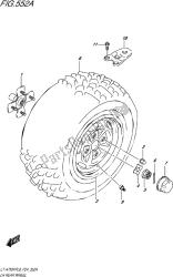 roue arrière gauche