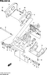 bras oscillant arrière