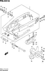 bras oscillant arrière