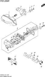 luz de combinación trasera