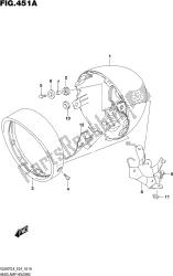 Fig.451a Headlamp Housing