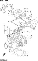 Fig.105a Cylinder Head (rear) (vzr1800l9 E24)