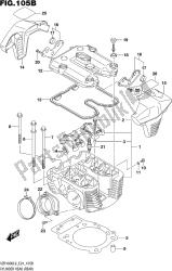 Fig.105b Cylinder Head (rear) (vzr1800bzl9 E24)