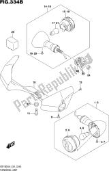 Fig.334b Turnsignal Lamp (vzr1800bzl9 E24)