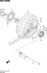 Fig.550b Rear Wheel (vzr1800bzl9 E24)