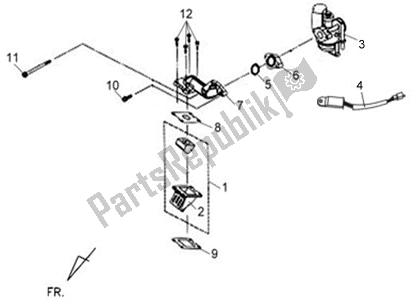 All parts for the E10 - Crank Shaft , Piston of the SYM BS 05 W-8 058 0