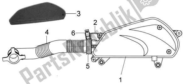 All parts for the F16 - Tail Light Rear Carrier of the SYM BS 05 W-8 058 0