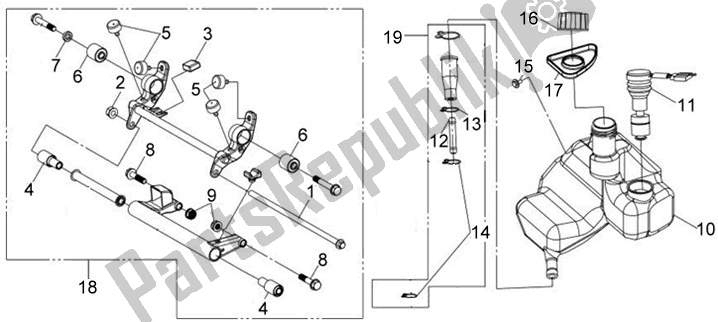 Tutte le parti per il F08 - Seat del SYM G 100P2-8 10028 0