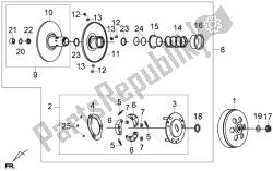 E12 - Driven Pulley Assy